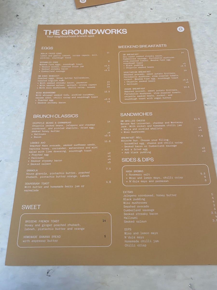 Menu The Groundworks-8